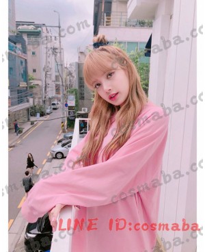 blackpink KILL THIS LOVE lisa リサ ダンス服 コスプレ衣装 通販 ピンクパーカー 