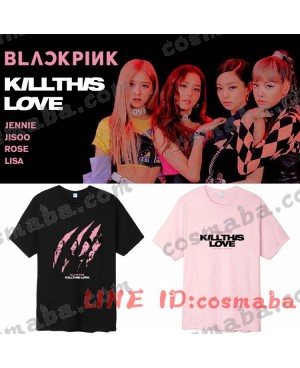 blackpinkブラックピンク KILL THIS LOVE lisa リサ 応援服 服 コスプレ衣装 通販 ピンクシャツ ジス