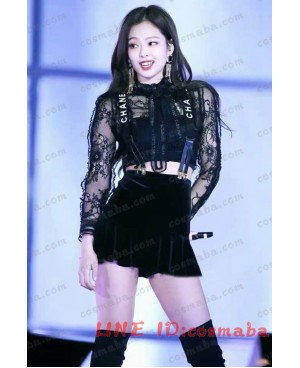 blackpink ジェニー KILLTHISLOVE JENNIE ブラックピンク セクシー 黒いレス 通販 