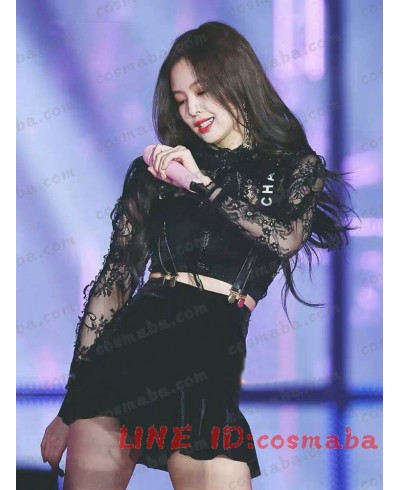 blackpink ジェニー KILLTHISLOVE JENNIE ブラックピンク セクシー 黒いレス 通販 